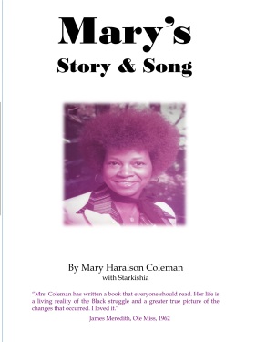 hardback cover Mary's Story